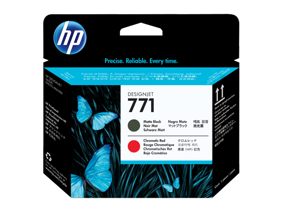 HP 771 Mte Bk/Chromatic R Designjet PH (CE017A =&gt; CE019A) EL